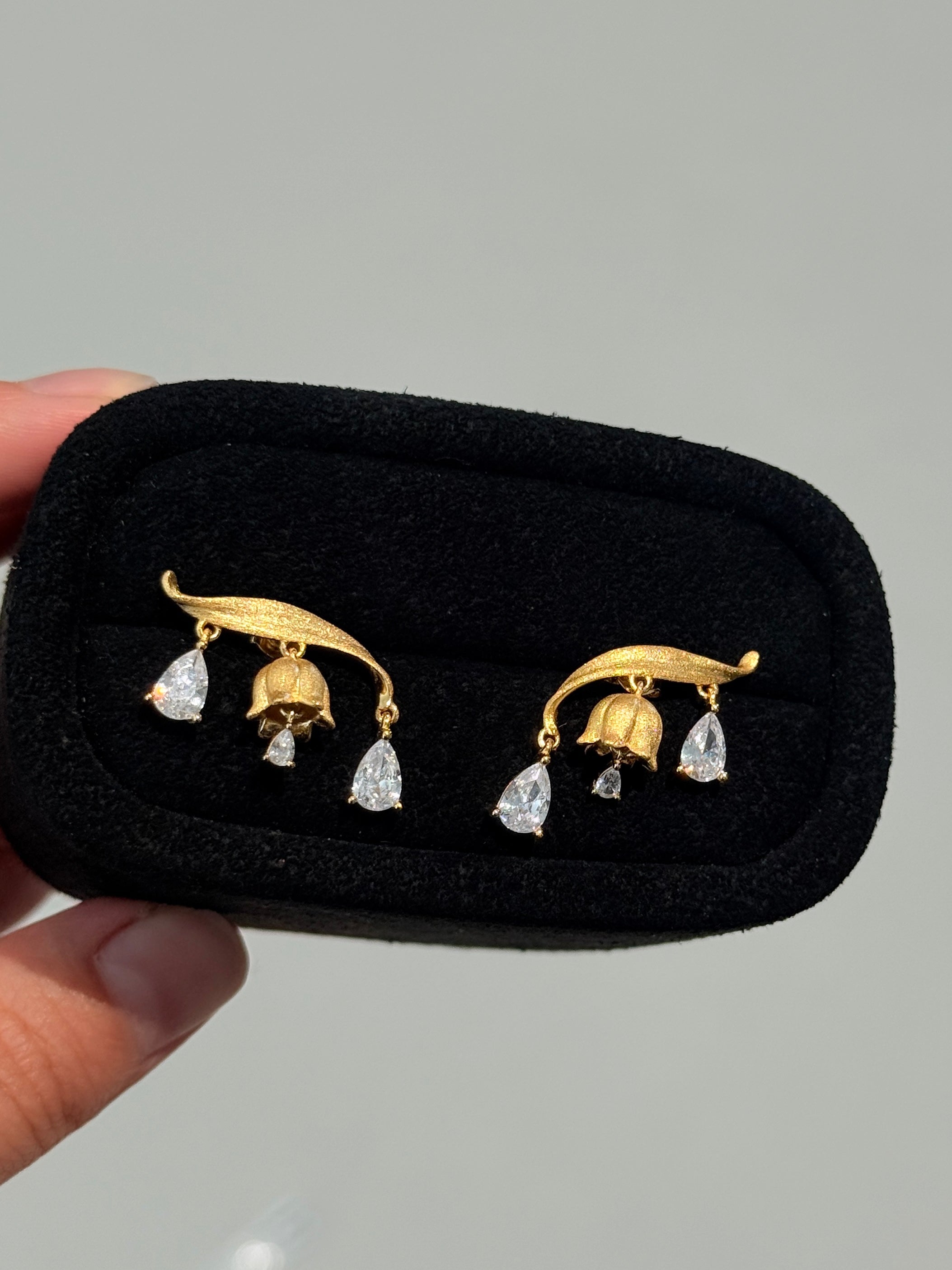Lily Bell Drop Earrings