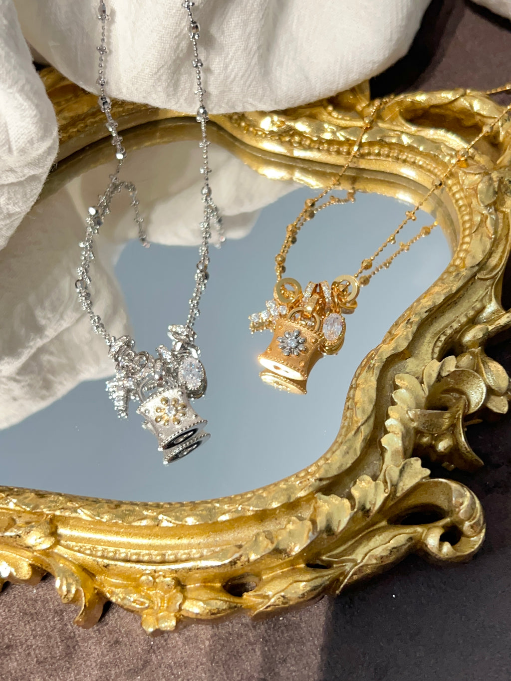 Treasure Lock Charm Necklace