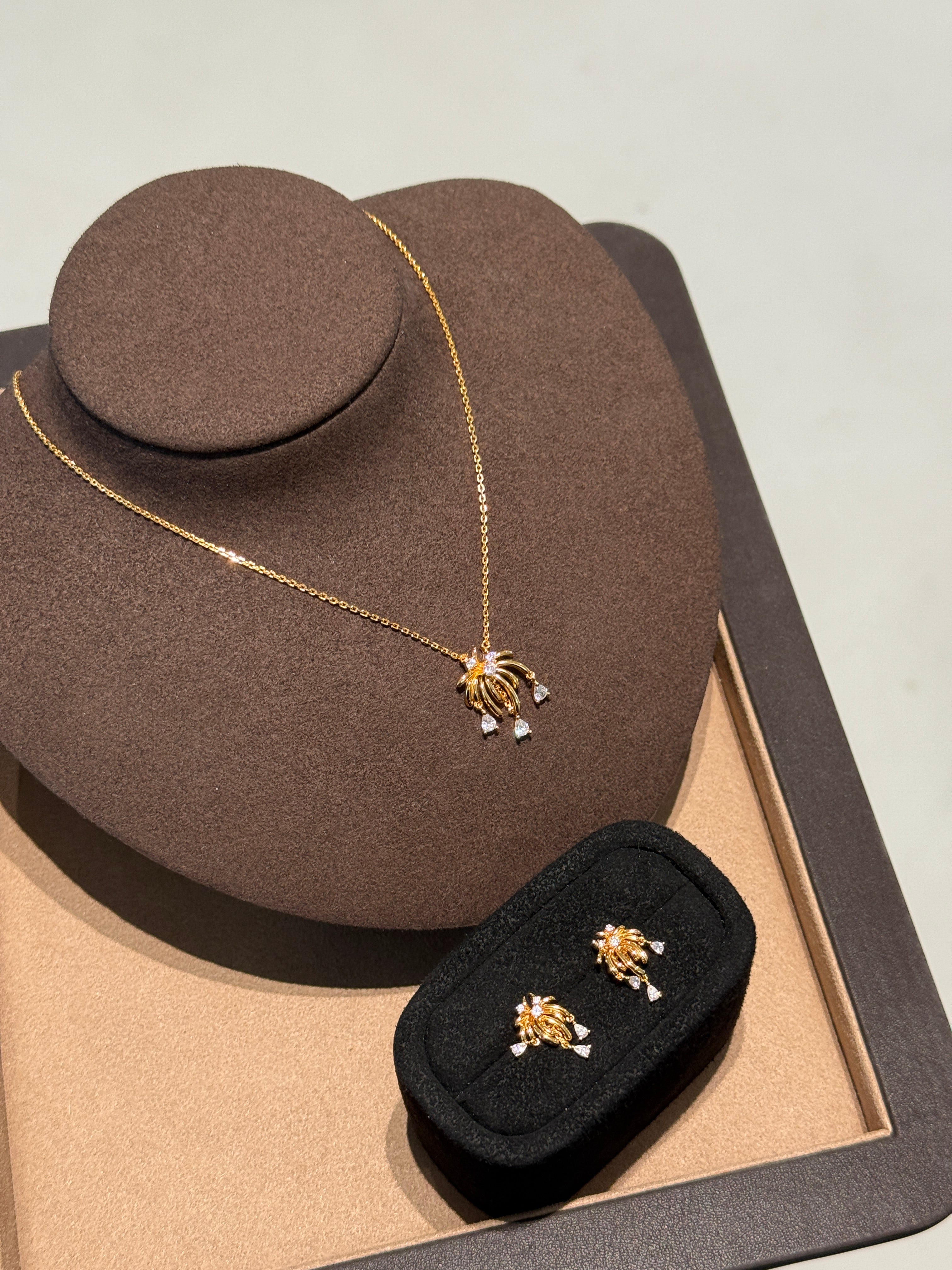 Firelight Bloom Earrings