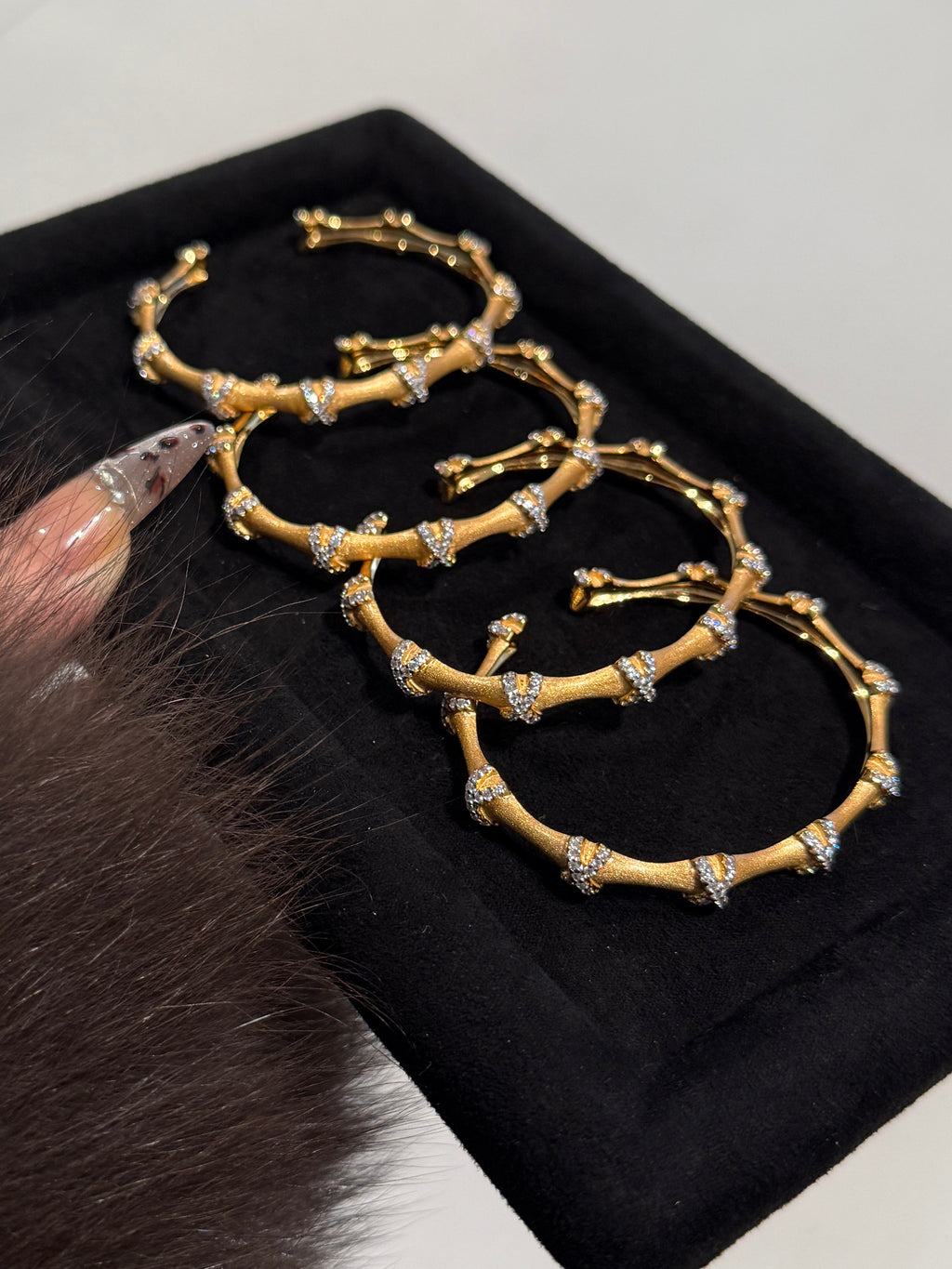 Golden Bamboo Cuff