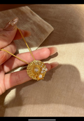 Riviera Straw Hat Pendant