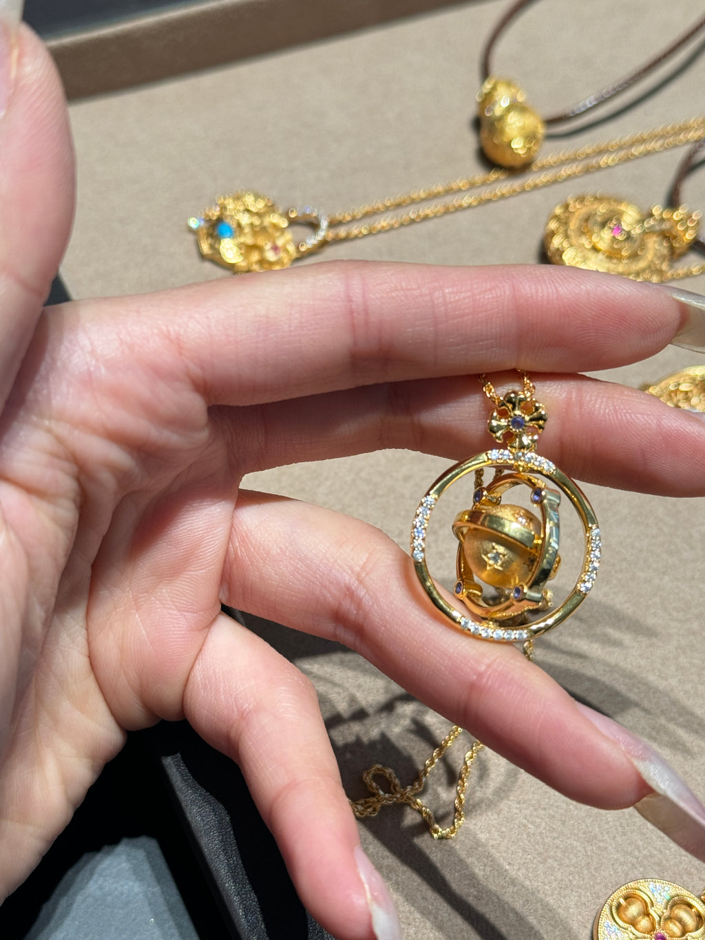 Celestial Orbit Pendant