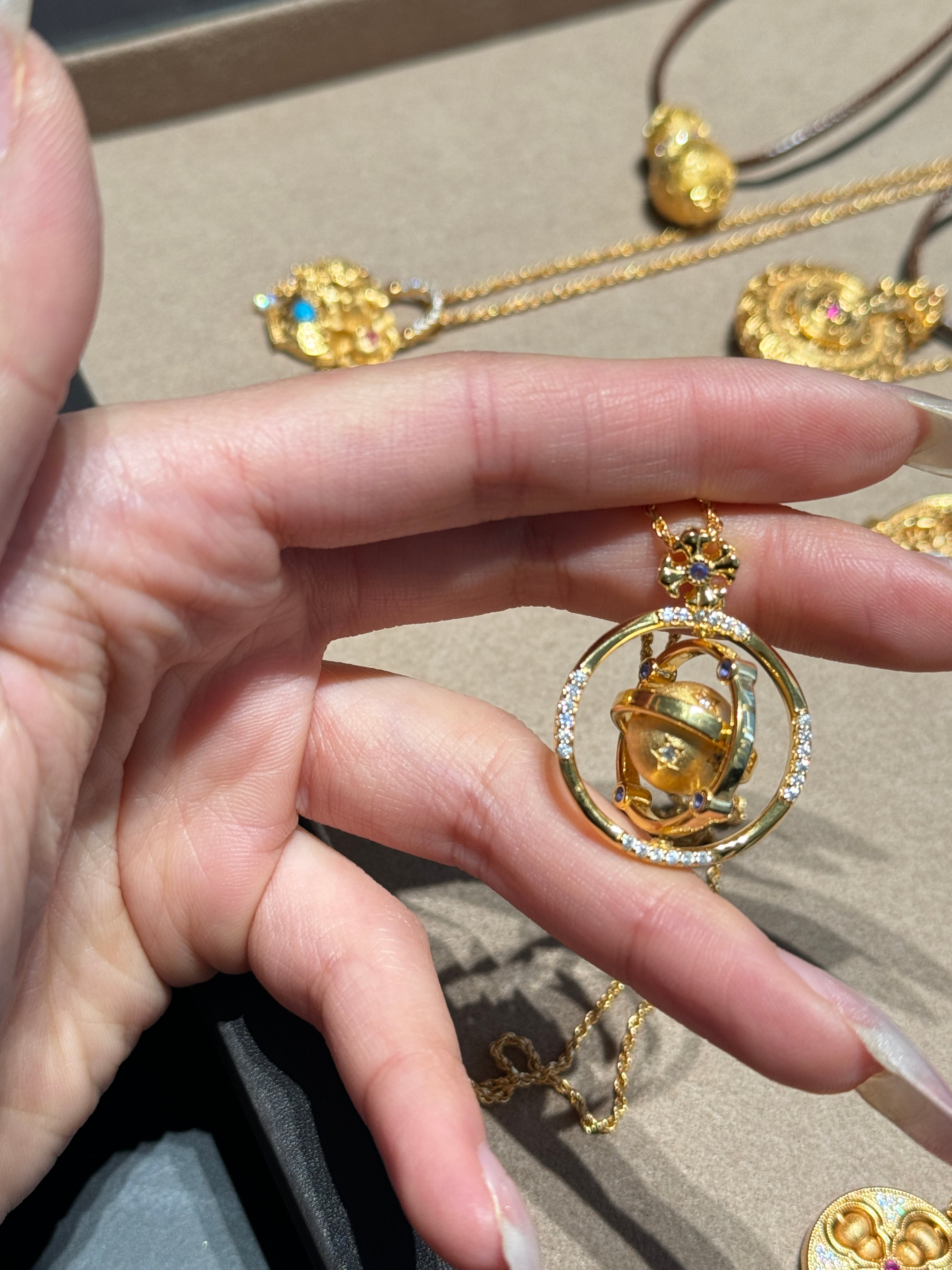 Celestial Orbit Pendant