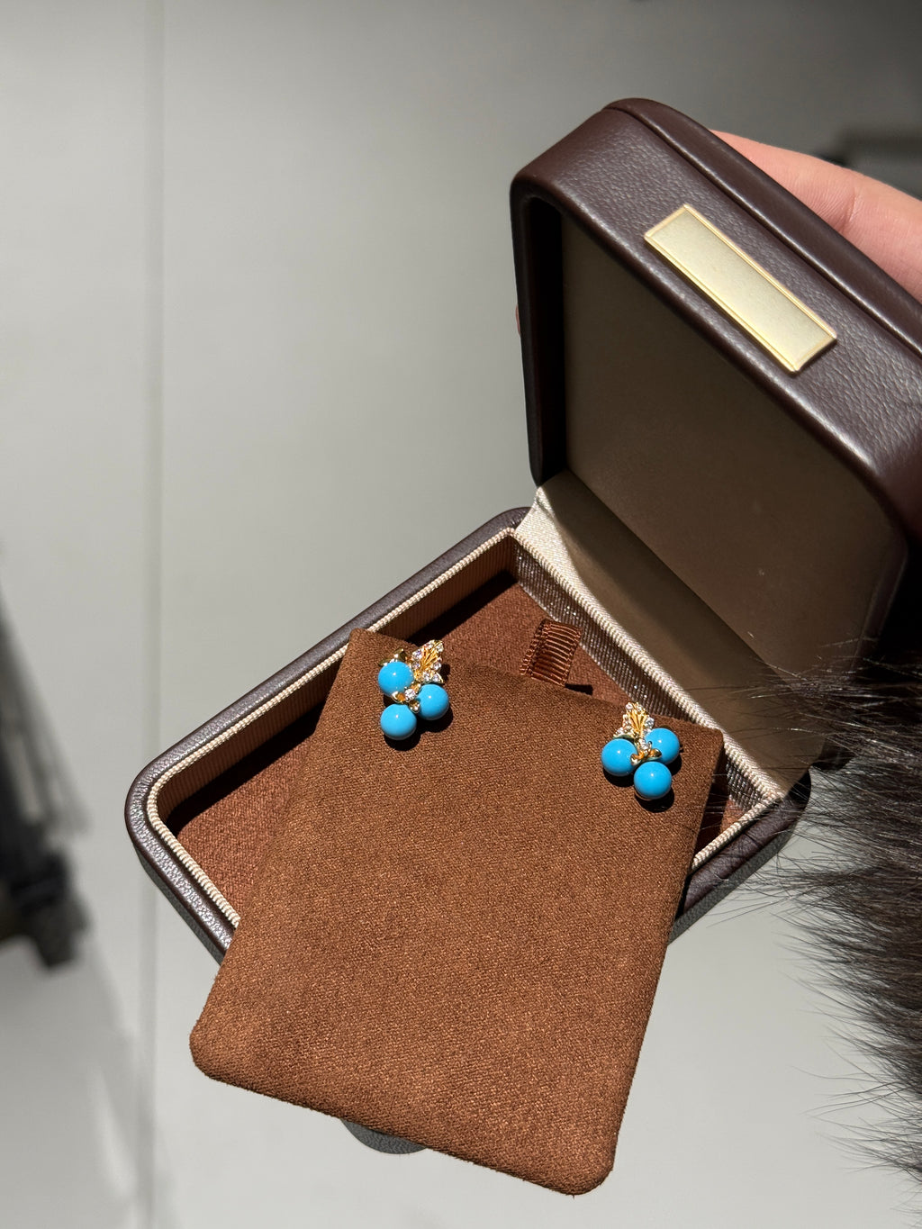 Moonleaf Pearl Earrings