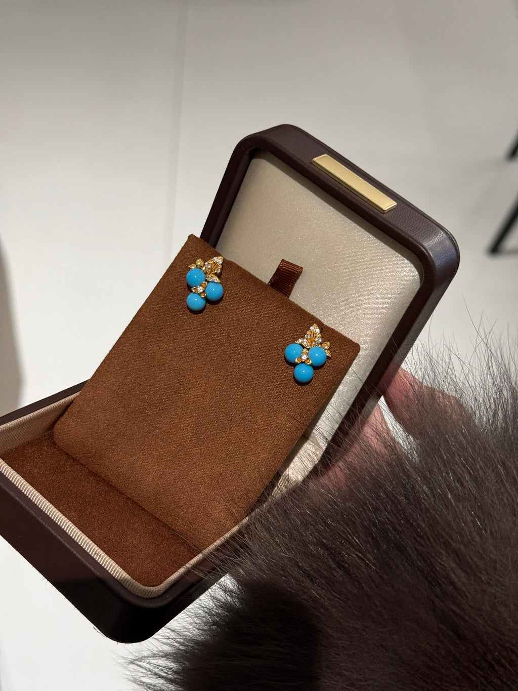 Moonleaf Pearl Earrings