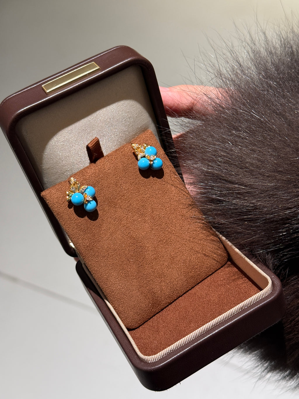 Moonleaf Pearl Earrings