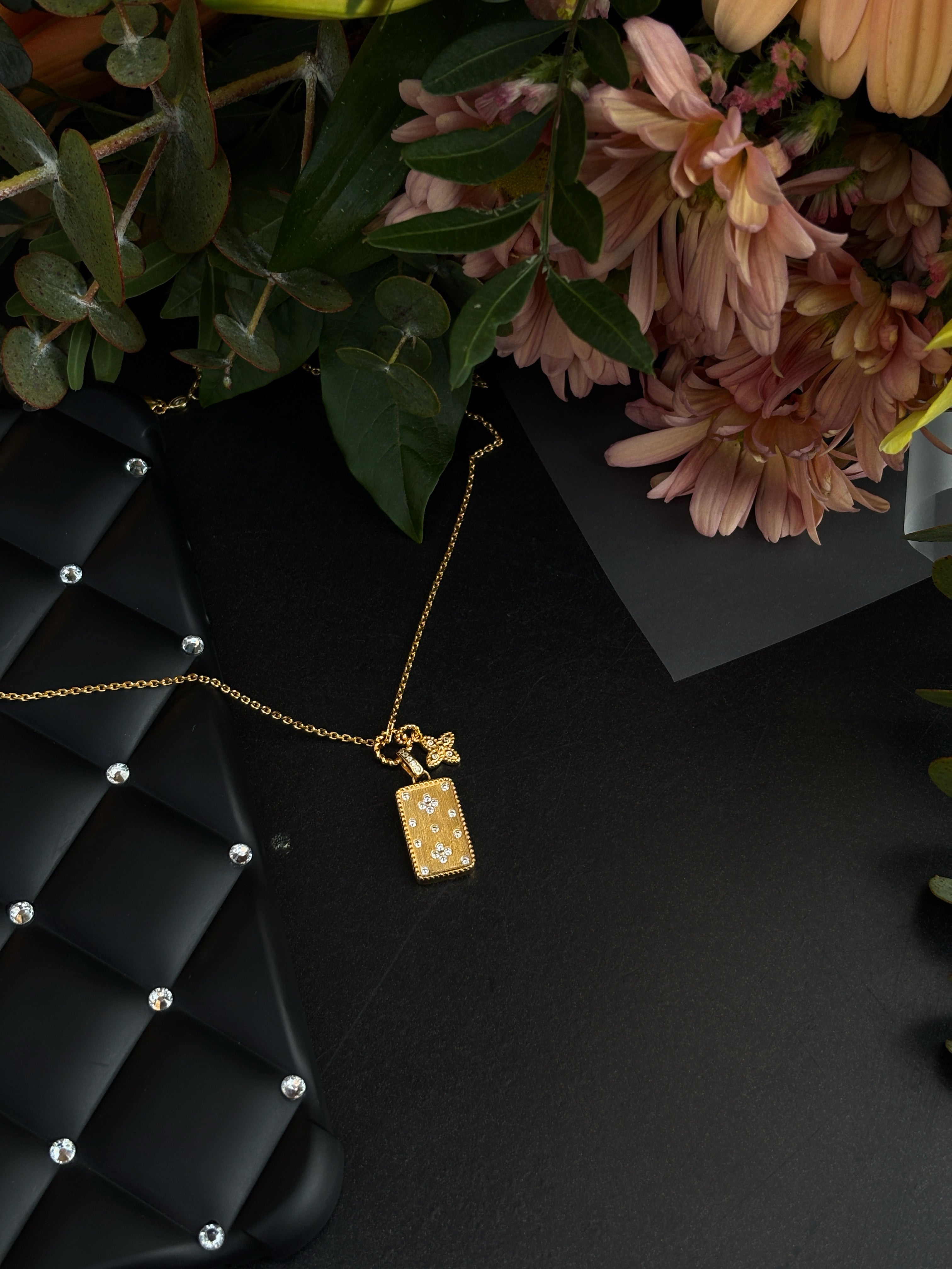 Blossom Tag Necklace
