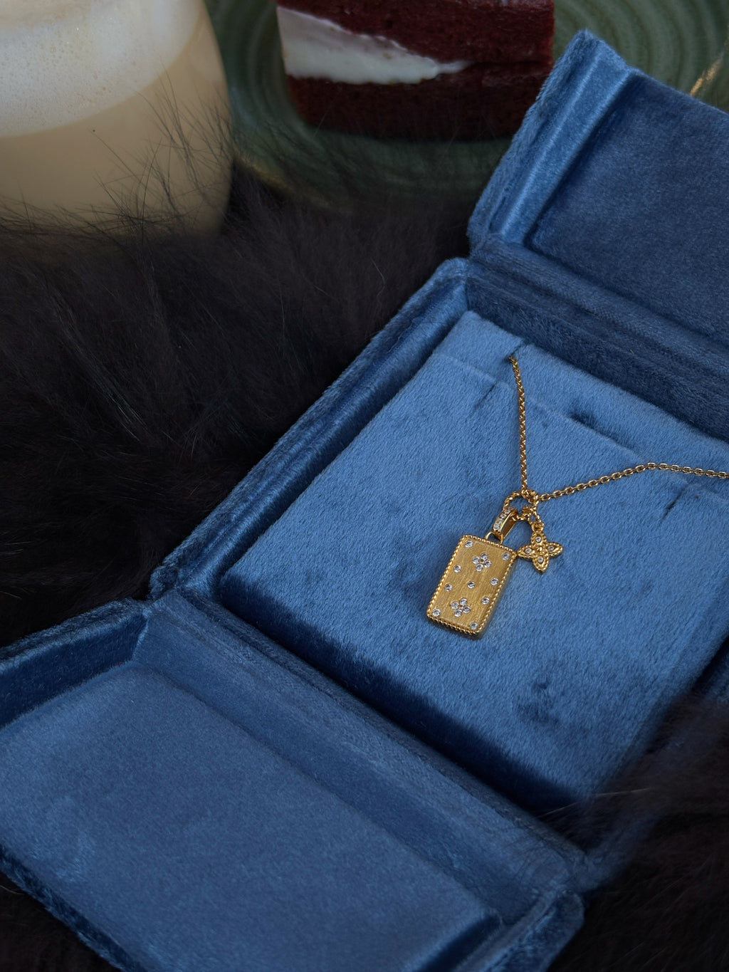 Blossom Tag Necklace