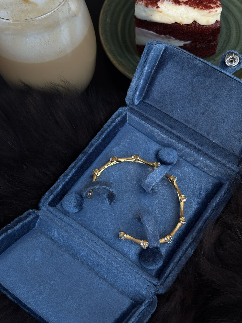 Golden Bamboo Cuff