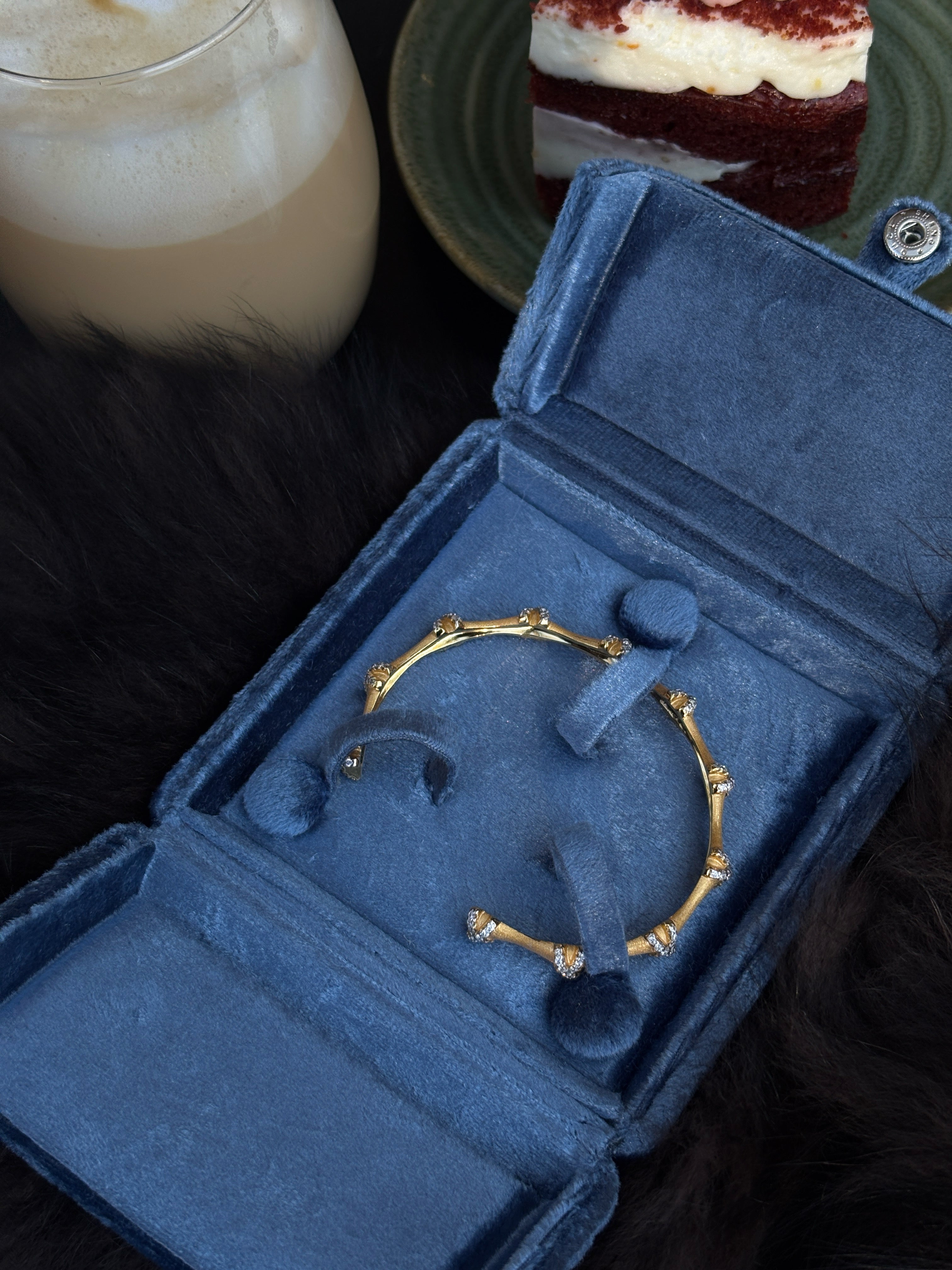 Golden Bamboo Cuff